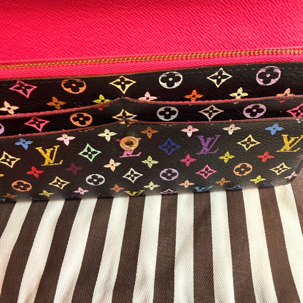 Louis Vuitton Murakami Sarah Wallet - Picture 12 of 12